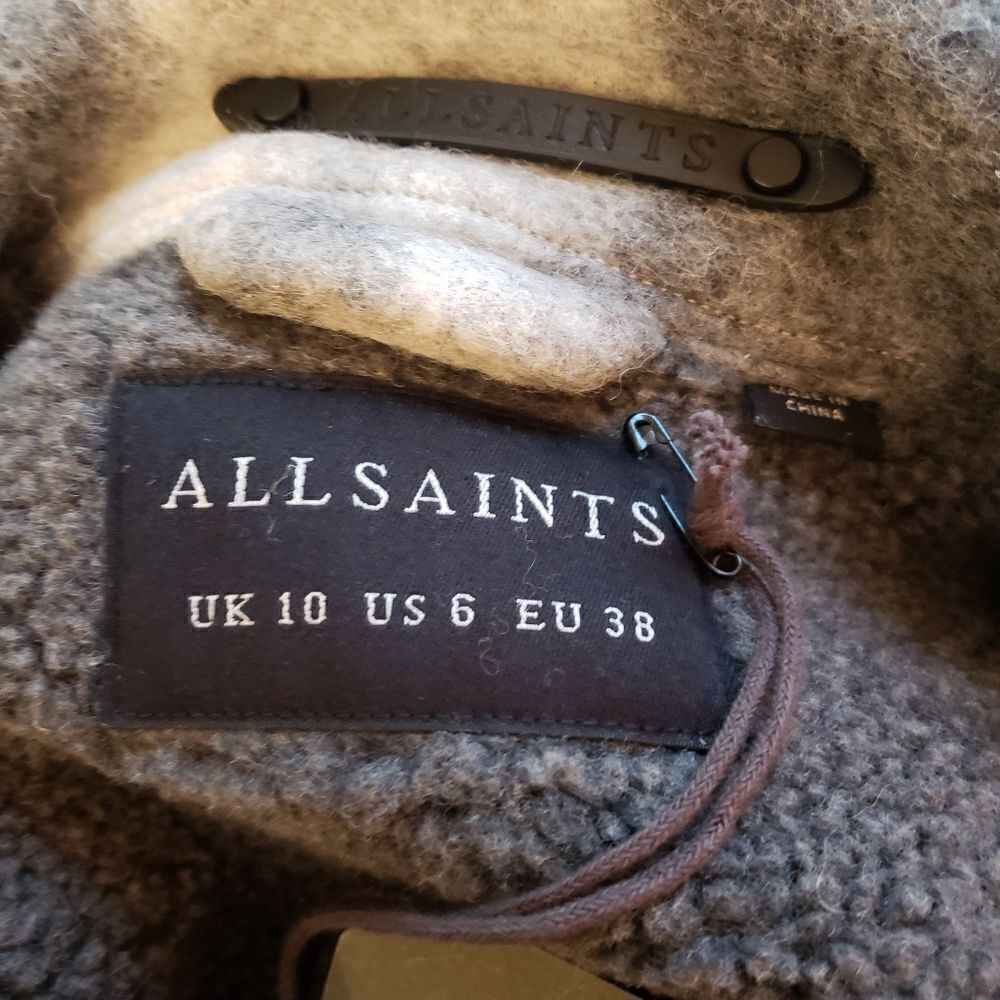 All Saints Wool Coat - Picture 13 of 16